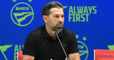 İlhan Palut: BATE Borisov karşısında 10 kişi bu kadar baskılı oynamak kolay değil