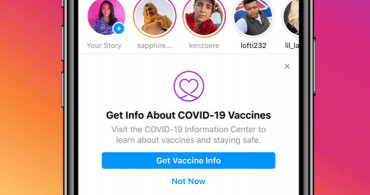 Instagram, İnsanların COVID-19'a Karşı Aşılanmasında Yardımcı Olacak