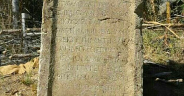 Isparta'da 1800 Senelik Kitabe Ele Geçirildi