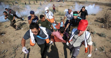 İsrail Askerleri Gazze Sınırında 79 Filistinliyi Yaraladı