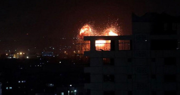 İsrail Ordusu Gazze'ye Hava Saldırısı Düzenledi