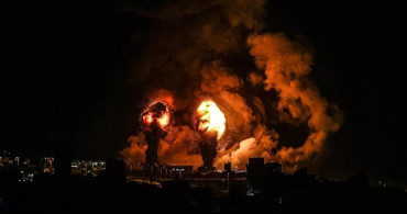 İsrail yine rahat durmuyor! Gazze'de Hamas'a ait olan iki ayrı noktaya hain saldırı!