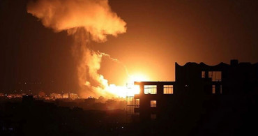 İsrail’in Saldırılarına Gazze'den Füzelerle Karşılık Verdi