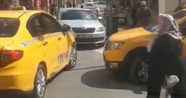 İstanbul Fatih'te yaşlı kadının zor anları: Taksi ne olur beni al!