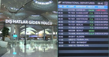 İstanbul Havalimanı'nda Yurt Dışı Uçuşları Yeniden Başladı