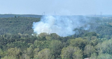 İstanbul Kemerburgaz Ormanı’nda yangın: Ekiplerin müdahalesi başladı