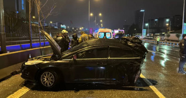İstanbul Maltepe’de korkutan kaza: Çok sayıda yaralı var