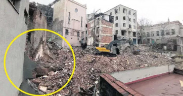 İstanbul'da 200 yıllık genelevin yıkımı esnasında ortaya çıktı: Osmanlı hamamı kalıntıları bulundu