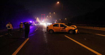 İstanbul’da kabus gibi kaza: 6 otomobil birbirlerine girdi