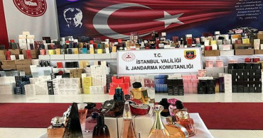 İstanbul'da Kaçak Parfüm Operasyonu Yapıldı