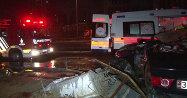 İstanbul’da kan donduran kaza: 1 ölü, 1 yaralı var