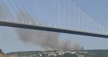 İstanbul’da korku dolu anlar: Beykoz'da ormanlık alanda yangın çıktı