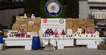 İstanbul'da Milyonluk Sahte Parfüm Operasyonunda 5 Kişiye Gözaltı