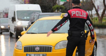 İstanbul'da Taksicilere 'Son Durak' Operasyonu 