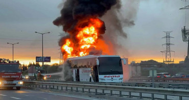 İstanbul’da yangın paniği: Otobüsler art arda alevlendi