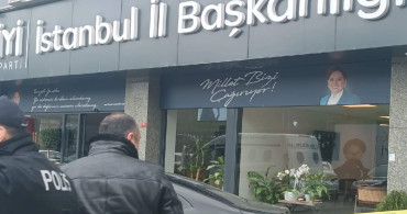 İYİ Parti binasına silahlı saldırı düzenlendi: Çok sayıda polis ekibi olay yerinde