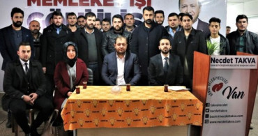 İYİ Parti Van İl Gençlik Kolları Başkanı Özal Beysum ve 24 Partili İstifa Ederek AK Parti'ye Geçti