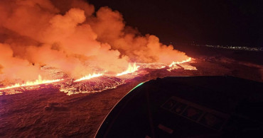İzlanda’da yanardağ patladı: Binlerce kişi bölgeden tahliye edildi
