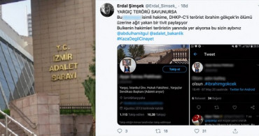 İzmir Adliyesi'nde Bir Hakim Ölen Teröriste Ağıt Yaktı