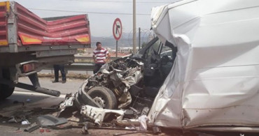 İzmir'deki Feci Kazada 1 Kişi Öldü