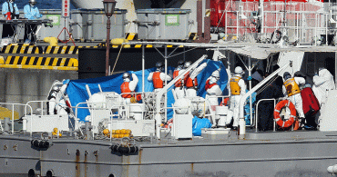 Japonya'da Karantina Altına Alınan Yolcu Gemisinde 10 Şahışta Coronavirüs Tespit Edildi