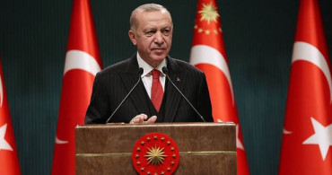 Kabine Toplantısı Sonrasında Cumhurbaşkanı Erdoğan'ın Açıklamaları