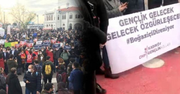 Kadıköy'de Boğaziçililer Eylem Yaptı