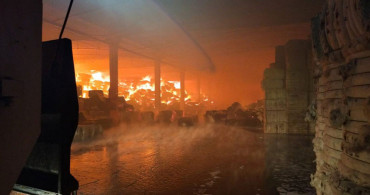 Kahramanmaraş'ta Fabrikada Yangın Paniği