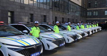 Kahramanmaraş'ta Polis Araçları için Hizmet Töreni Düzenlendi