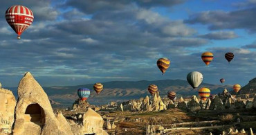 Kapadokya'da Sıcak Hava Balon Turları Yapılamıyor