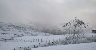 Karadeniz'de Beş İlde Kar Yağışı Etkili Oldu