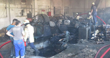 Kartal'da İzolasyon Malzemesi Üreten Fabrikada Yangın