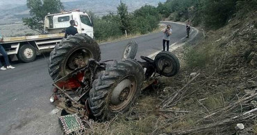 Kastamonu'da Traktör Kazası