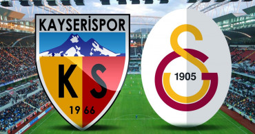 Maç Sona Erdi! Kayserispor 3-0 Galatasaray