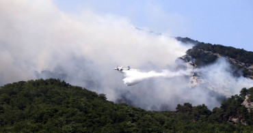 Kazdağları’nda orman yangını: Çok sayıda ekip müdahale ediyor