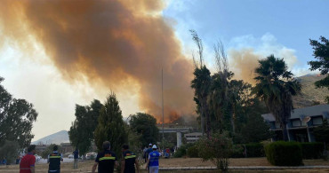 Kemerköy Termik Santrali'ne Ulaşan Yangın Etkisini Yitirdi