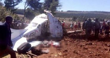 Kenya'da Helikopter Kazası, 5 Ölü
