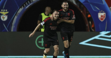 Kerem ve Orkun Benfica’ya galibiyeti getirdi: Şampiyonlar Ligi’nde Türk resitali