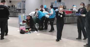 Kırgız Kadın İstanbul Havalimanı'nda Doğum Yaptı!