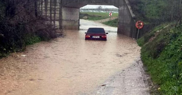 Kırklareli’nde Yağışlar Sele Neden Oldu: Vatandaşlar Kepçe İle Kurtarıldı