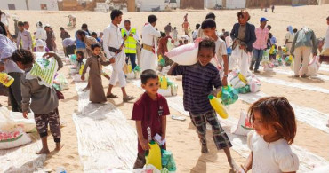 Kıtlıkla Mücadele Eden Yemen’e  Paylaş'tan İnsani Yardım