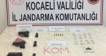 Kocaeli'de Silah ve Uyuşturucu Satışı Yapan Zanlı Gözaltına Alındı