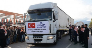 Kumluca'dan Elazığ'daki Depremzedelere 20 Ton Sebze ve Meyve Gönderildi