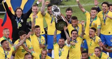 Kupa Amerika'da Şampiyon Brezilya!