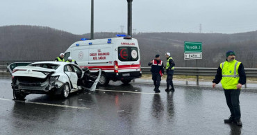 Kuzey Marmara Otoyolu’nda korkutan kaza: Çok sayıda yaralı var