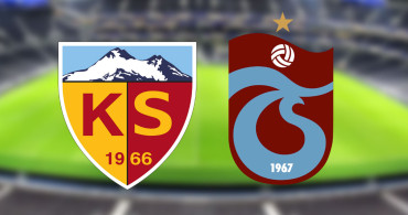 Maç Sona Erdi! Kayserispor 1-2 Trabzonspor