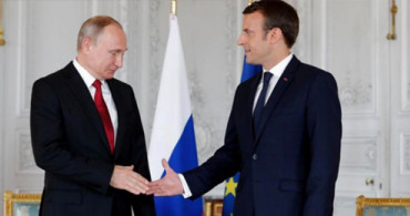 Macron Putin İle Telefonda Görüştü