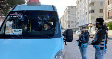 Maltepe'de Minibüs Sürücüleri Denetimden Kaçamadı