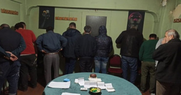 Manisa'da Kumar Oynayan 14 Şahıs Yakalandı