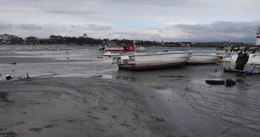 Marmara Ereğlisi'nde Deniz 20 Metre Çekildi